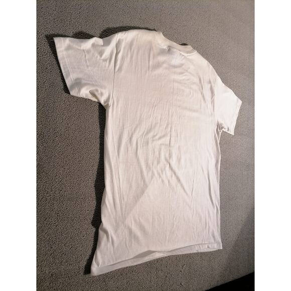 Hanes BEEFY-T Single Stich M Male Shirt White 1996 Atlanta Olympic Park - Picture 9 of 12